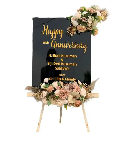 Papan Bunga Akrilik narogong