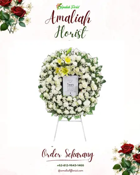 Krans Bunga Duka narogong